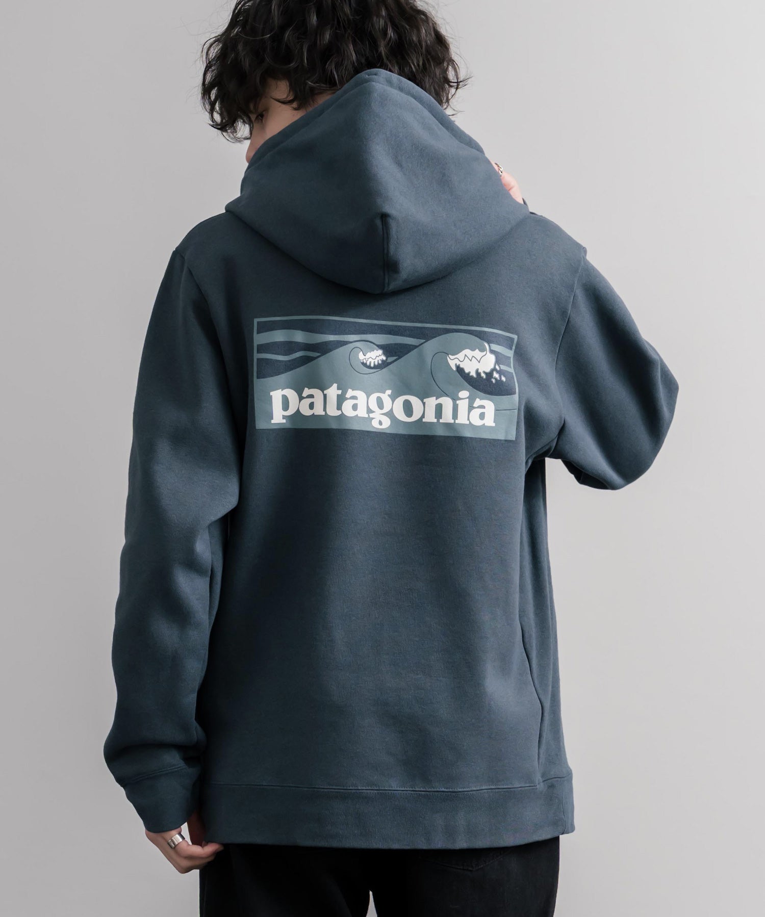 Patagonia パタゴニア BOARDSHORT LOGO UPRISAL HOODY ボードショーツロゴアップライザルフーディ/裏起毛バックグラフィック長袖パーカー 16382