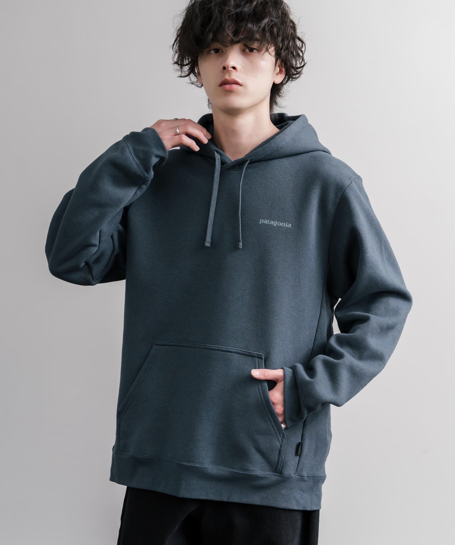 Patagonia パタゴニア BOARDSHORT LOGO UPRISAL HOODY ボードショーツロゴアップライザルフーディ/裏起毛バックグラフィック長袖パーカー 16382