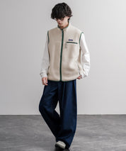 Patagonia パタゴニア M S RETRO PILE VEST レトロパイルフリースベスト/ワンポイントロゴ入りスタンドカラーフルジップボアベスト 16383