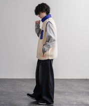 Patagonia パタゴニア M'S CLASSIC RETRO-X VEST クラシックレトロXフリースベスト/ワンポイントロゴ入り配色切替スタンドカラーフルジップボアベスト 16384