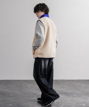Patagonia パタゴニア M'S CLASSIC RETRO-X VEST クラシックレトロXフリースベスト/ワンポイントロゴ入り配色切替スタンドカラーフルジップボアベスト 16384