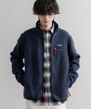 Patagonia パタゴニア M S RETRO PILE JKT スタンドネックフリースジャケット/ボアジャケット 16385