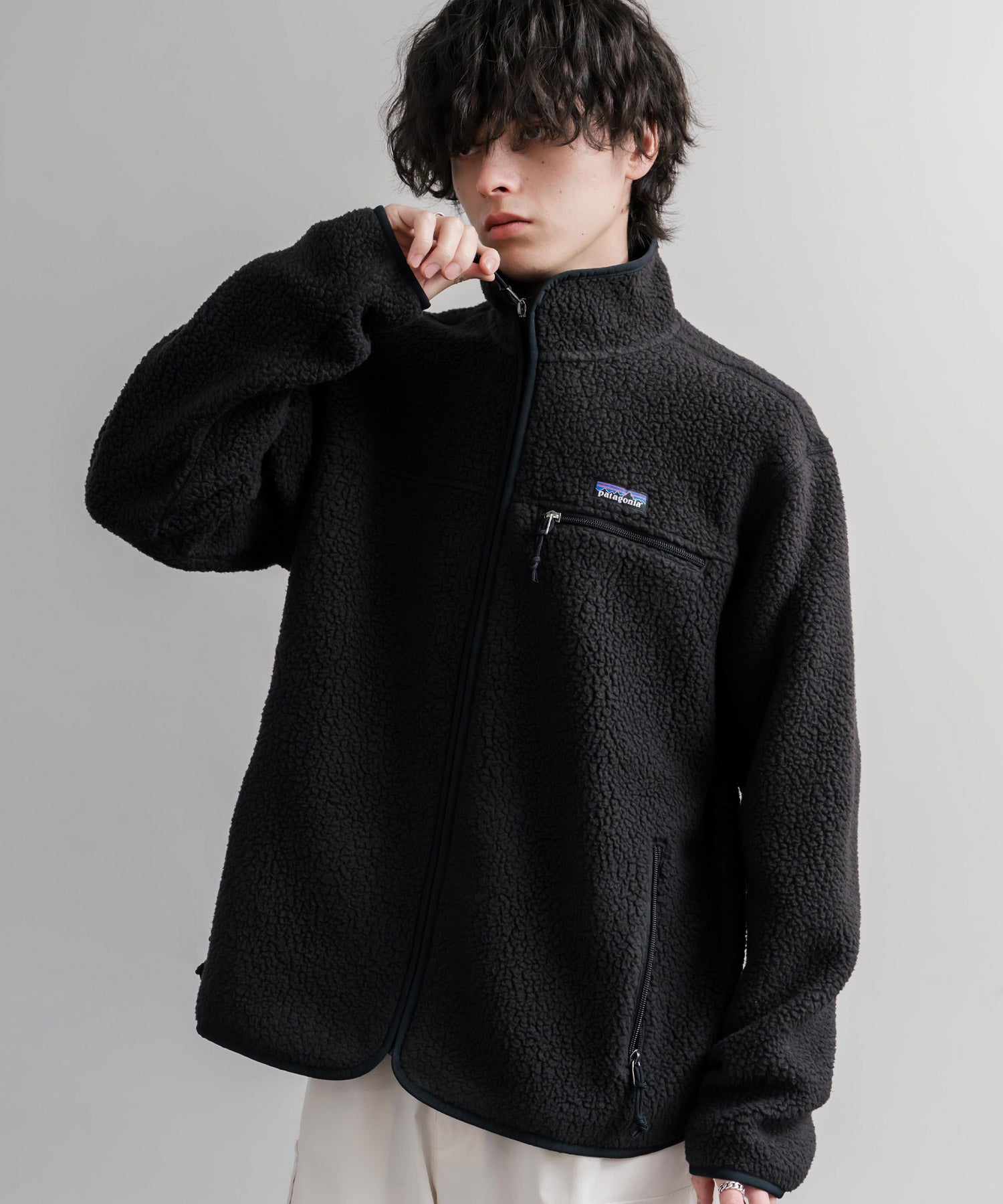 新色追加 Patagonia パタゴニア M S RETRO PILE JKT スタンドネックフリースジャケット/ボアジャケット 16385