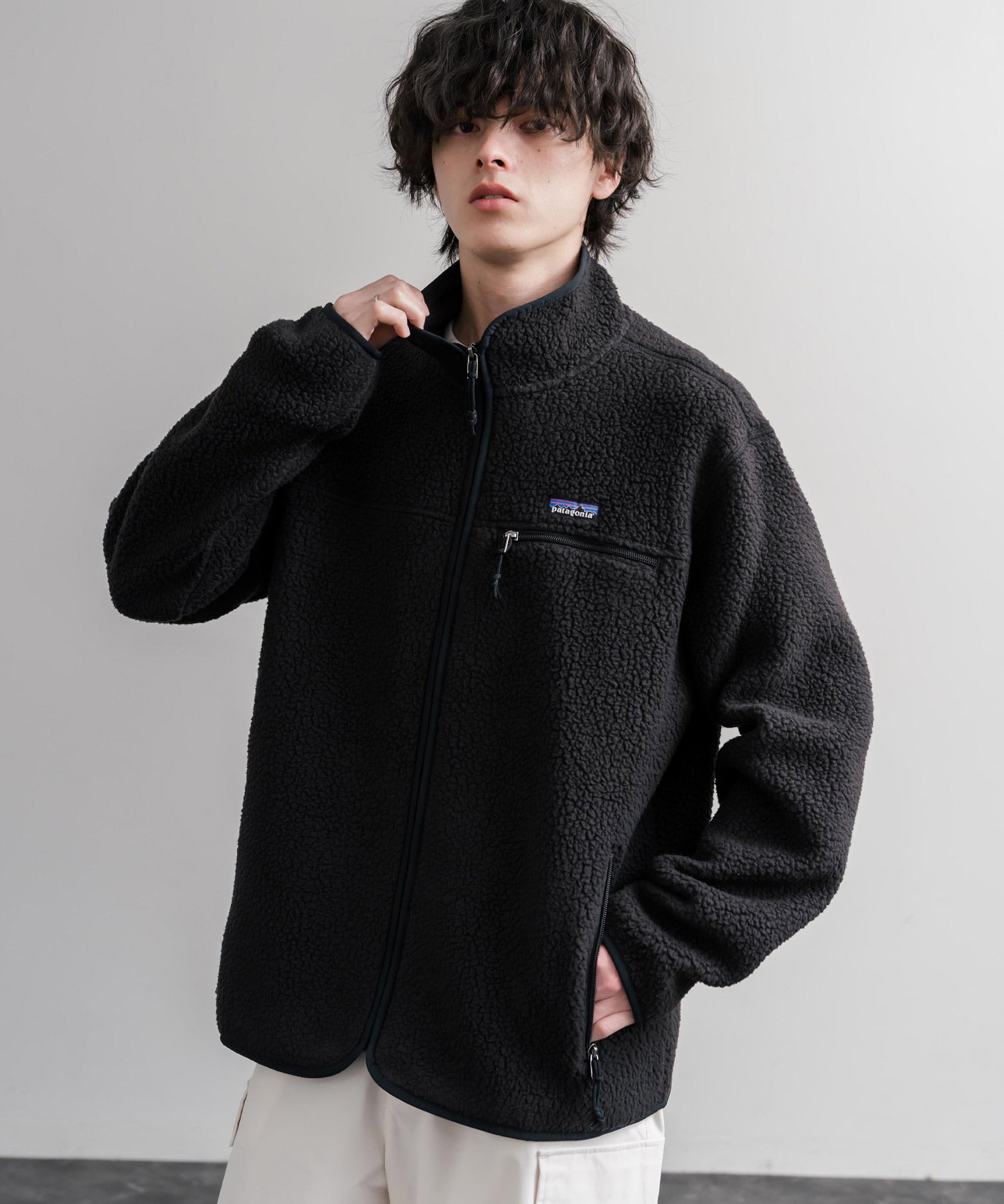 新色追加 Patagonia パタゴニア M S RETRO PILE JKT スタンドネックフリースジャケット/ボアジャケット 16385