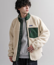 Patagonia パタゴニア M S CLASSIC RETRO X JKT スタンドネックフリースジャケット/ボアジャケット 16386