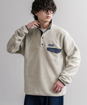 Patagonia パタゴニア M S LW SYNCH SNAP T P O シンチラフリーススナップボタン長袖プルオーバー 16387