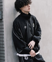 UMBRO アンブロ オーバーサイズパイピングナイロンジャケット/バックプリントトラックジャケット 16393【セットアップ可能】
