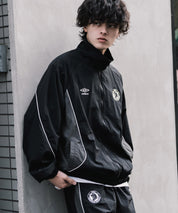 UMBRO アンブロ オーバーサイズパイピングナイロンジャケット/バックプリントトラックジャケット 16393【セットアップ可能】