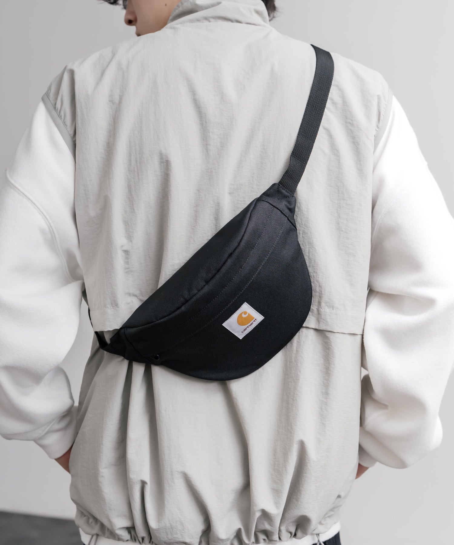 Carhartt カーハート JAKE HIP BAG ショルダークロスボディバッグ/撥水ワンポイントロゴヒップバッグ 16395