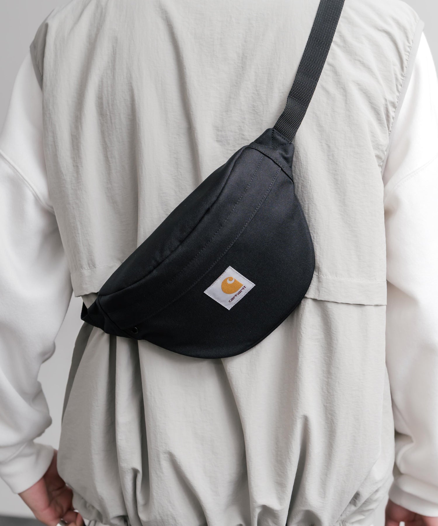 Carhartt カーハート JAKE HIP BAG ショルダークロスボディバッグ/撥水ワンポイントロゴヒップバッグ 16395