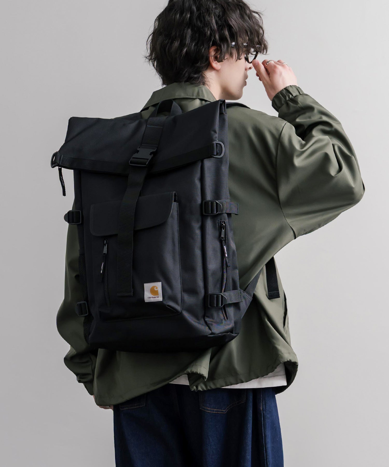 Carhartt カーハート PHILIS BACKPACK 撥水ロールトップバックパック 16397