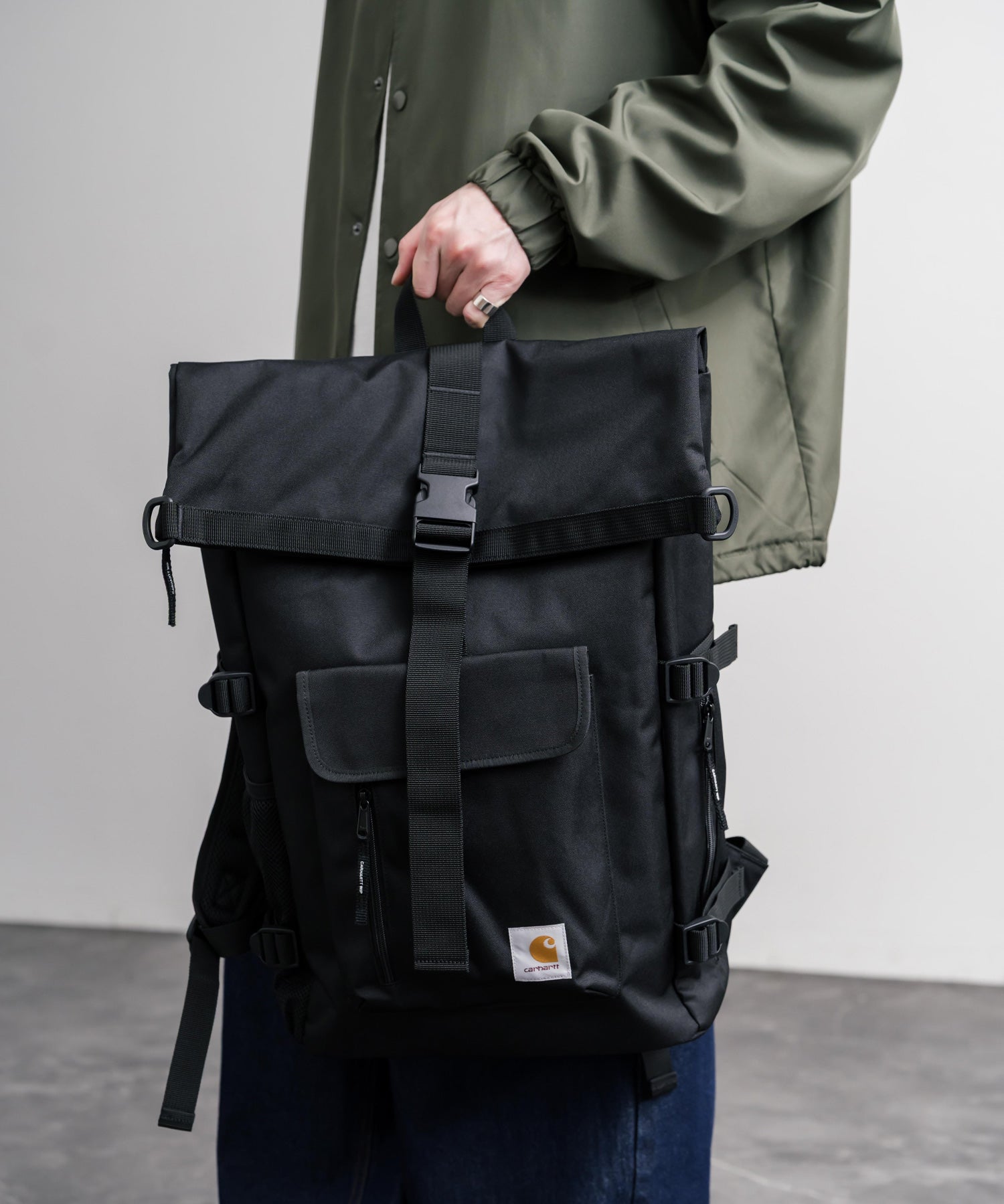 Carhartt カーハート PHILIS BACKPACK 撥水ロールトップバックパック 16397