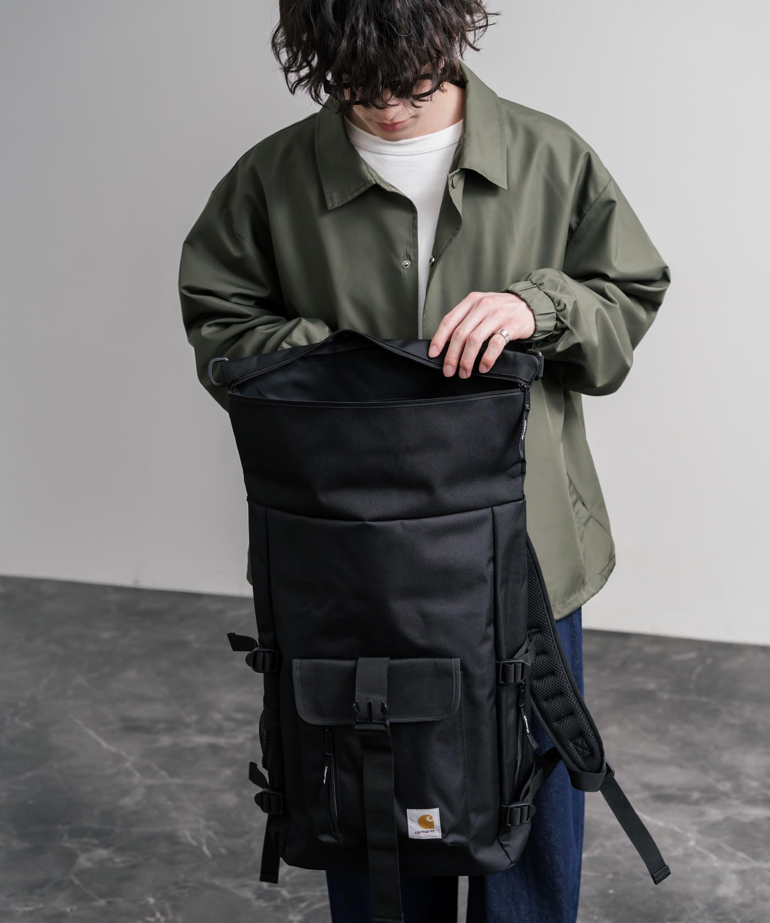 Carhartt カーハート PHILIS BACKPACK 撥水ロールトップバックパック 16397