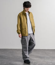 LOGOS ロゴス オーバーサイズ撥水裏タフタワンポイントロゴスタンドネックナイロンブルゾン 16451