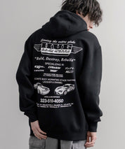 HUF ハフ オーバーサイズ裏起毛アソート長袖プルオーバーパーカー TOYOTA/GREDDY 16461