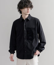 KRIFF MAYER クリフメイヤー アクティブグリッドフリースストレッチ切り替え長袖シャツ 2615114 16463