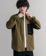 KRIFF MAYER クリフメイヤー アクティブグリッドフリースストレッチ切り替え長袖シャツ 2615114 16463
