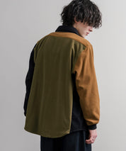 KRIFF MAYER クリフメイヤー アクティブグリッドフリースストレッチ切り替え長袖シャツ 2615114 16463