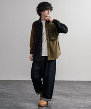 KRIFF MAYER クリフメイヤー アクティブグリッドフリースストレッチ切り替え長袖シャツ 2615114 16463