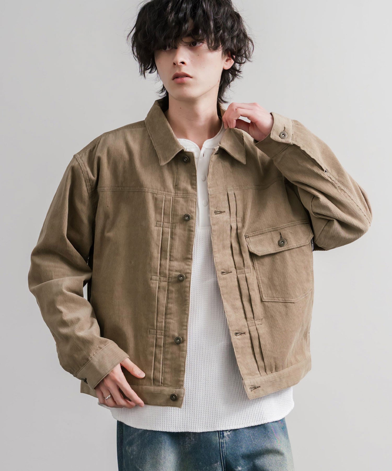 KRIFF MAYER クリフメイヤー コーデュロイトラッカージャケット 2615103 16465
