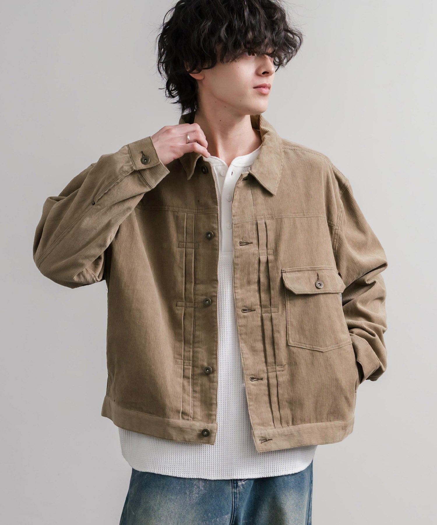 KRIFF MAYER クリフメイヤー コーデュロイトラッカージャケット 2615103 16465
