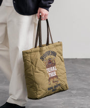 KRIFF MAYER クリフメイヤー スーベニア刺繍TOTE BAG/ひょうたん型キルティングナイロントートバッグ Z2615128 16466