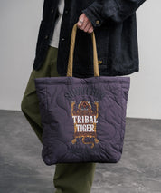 KRIFF MAYER クリフメイヤー スーベニア刺繍TOTE BAG/ひょうたん型キルティングナイロントートバッグ Z2615128 16466
