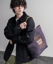 KRIFF MAYER クリフメイヤー スーベニア刺繍TOTE BAG/ひょうたん型キルティングナイロントートバッグ Z2615128 16466