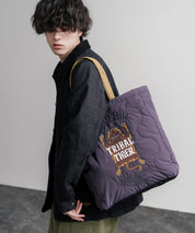 KRIFF MAYER クリフメイヤー スーベニア刺繍TOTE BAG/ひょうたん型キルティングナイロントートバッグ Z2615128 16466