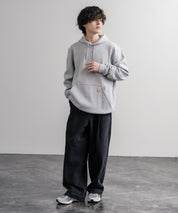 Carhartt カーハート MIDWEIGHT HOODED SWEAT/オーバーサイズ裏起毛ワンポイントロゴ長袖プルオーバーパーカー 16473