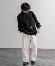 Carhartt カーハート MIDWEIGHT HOODED SWEAT/オーバーサイズ裏起毛ワンポイントロゴ長袖プルオーバーパーカー 16473