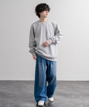 Carhartt カーハート MIDWEIGHT CREW NECK SWEAT/オーバーサイズ裏起毛ワンポイントロゴ長袖トレーナー 16474