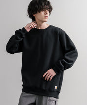 Carhartt カーハート MIDWEIGHT CREW NECK SWEAT/オーバーサイズ裏起毛ワンポイントロゴ長袖トレーナー 16474