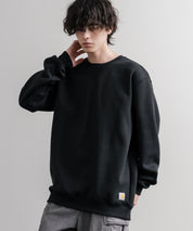 Carhartt カーハート MIDWEIGHT CREW NECK SWEAT/オーバーサイズ裏起毛ワンポイントロゴ長袖トレーナー 16474