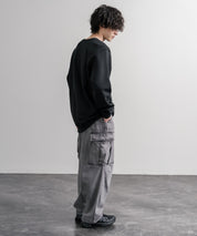 Carhartt カーハート MIDWEIGHT CREW NECK SWEAT/オーバーサイズ裏起毛ワンポイントロゴ長袖トレーナー 16474