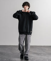 Carhartt カーハート MIDWEIGHT CREW NECK SWEAT/オーバーサイズ裏起毛ワンポイントロゴ長袖トレーナー 16474