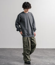 Carhartt カーハート MIDWEIGHT CREW NECK SWEAT/オーバーサイズ裏起毛ワンポイントロゴ長袖トレーナー 16474