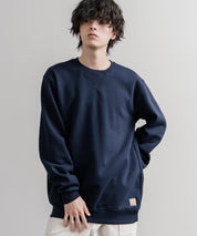 Carhartt カーハート MIDWEIGHT CREW NECK SWEAT/オーバーサイズ裏起毛ワンポイントロゴ長袖トレーナー 16474
