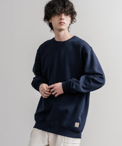 Carhartt カーハート MIDWEIGHT CREW NECK SWEAT/オーバーサイズ裏起毛ワンポイントロゴ長袖トレーナー 16474