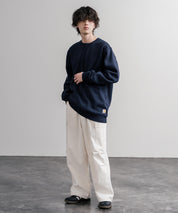 Carhartt カーハート MIDWEIGHT CREW NECK SWEAT/オーバーサイズ裏起毛ワンポイントロゴ長袖トレーナー 16474