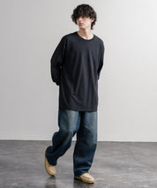Carhartt カーハート HEAVYWEIGHT LONG-SLEEVE T-SHIRTS/オーバーサイズヘビーウェイト袖ロゴプリント長袖クルーネックTシャツ 16475