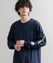 Carhartt カーハート HEAVYWEIGHT LONG-SLEEVE T-SHIRTS/オーバーサイズヘビーウェイト袖ロゴプリント長袖クルーネックTシャツ 16475