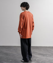 Carhartt カーハート HEAVYWEIGHT LONG-SLEEVE T-SHIRTS/オーバーサイズヘビーウェイト袖ロゴプリント長袖クルーネックTシャツ 16475