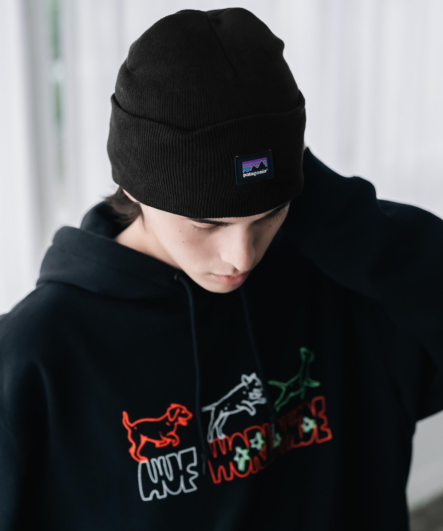 Patagonia パタゴニア EVERYDAY BEANIE ワンポイントロゴニット帽/ビーニー 16476