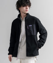 Patagonia パタゴニア M S MICRO D PATCH POCKET JKT スタンドネックフリースジャケット/マイクロフリースジップアップブルゾン 16536