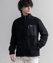 Patagonia パタゴニア M S MICRO D PATCH POCKET JKT スタンドネックフリースジャケット/マイクロフリースジップアップブルゾン 16536