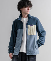 Patagonia パタゴニア M S MICRO D PATCH POCKET JKT スタンドネックフリースジャケット/マイクロフリースジップアップブルゾン 16536