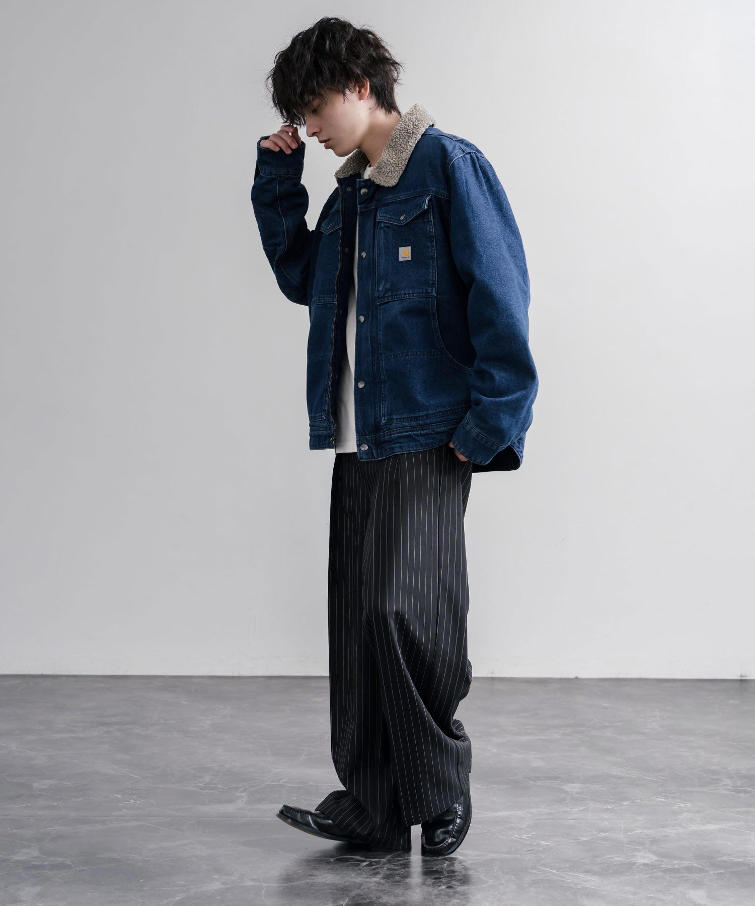 Carhartt カーハート Denim Berwick Jacket 裏ボアデニムジャケット/Gジャン 16541