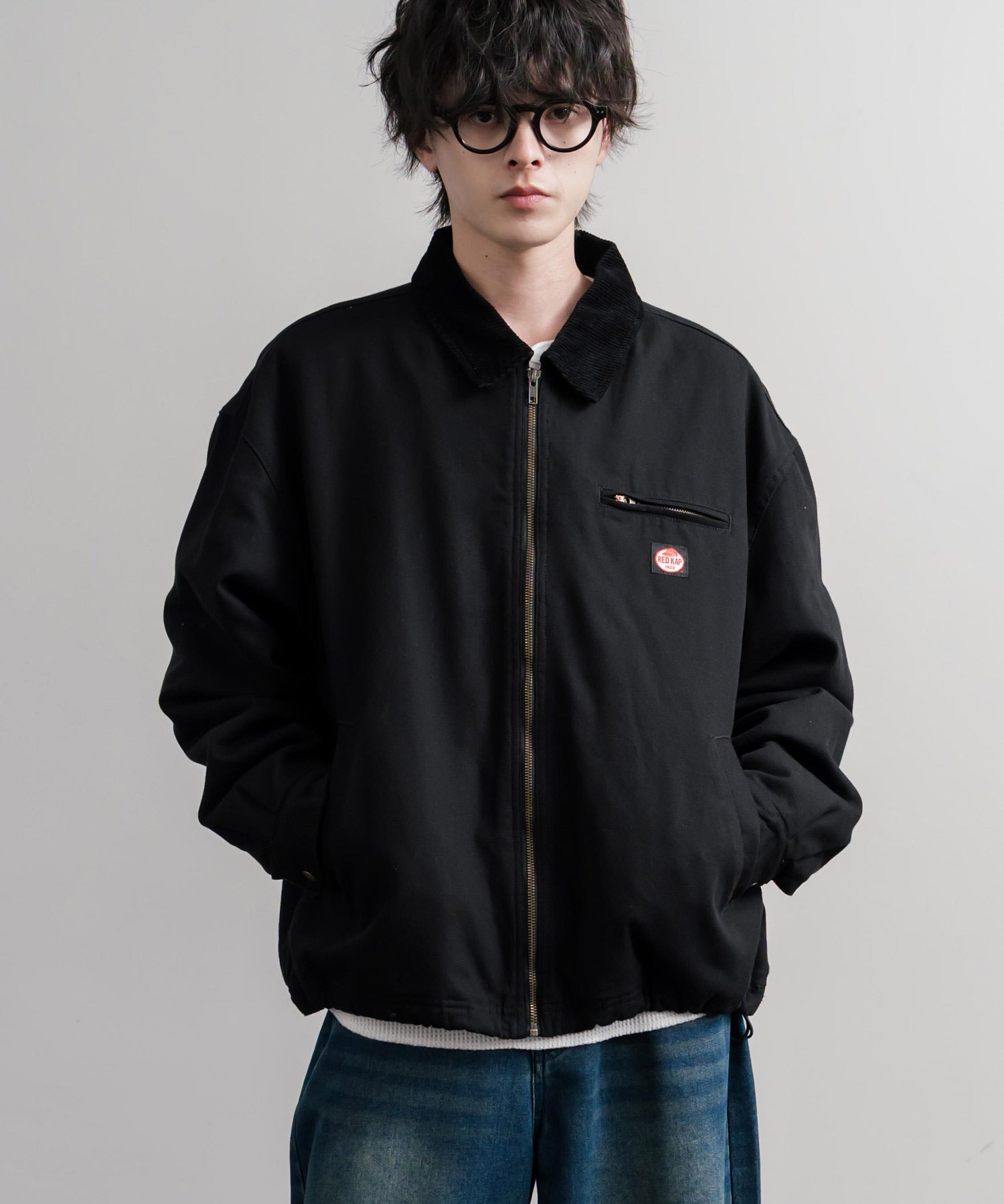 RED KAP レッドキャップ オーバーサイズ襟コーデュロイダックジャケット/中綿キルティングワークジャケット 16545