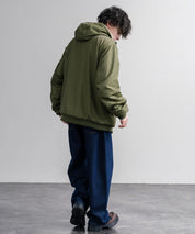 KRIFF MAYER クリフメイヤー 2WAYリバーシブル ひっくりフードボアジャケット/ワンポイントロゴ刺繍マウンテンパーカー 2612801 16546
